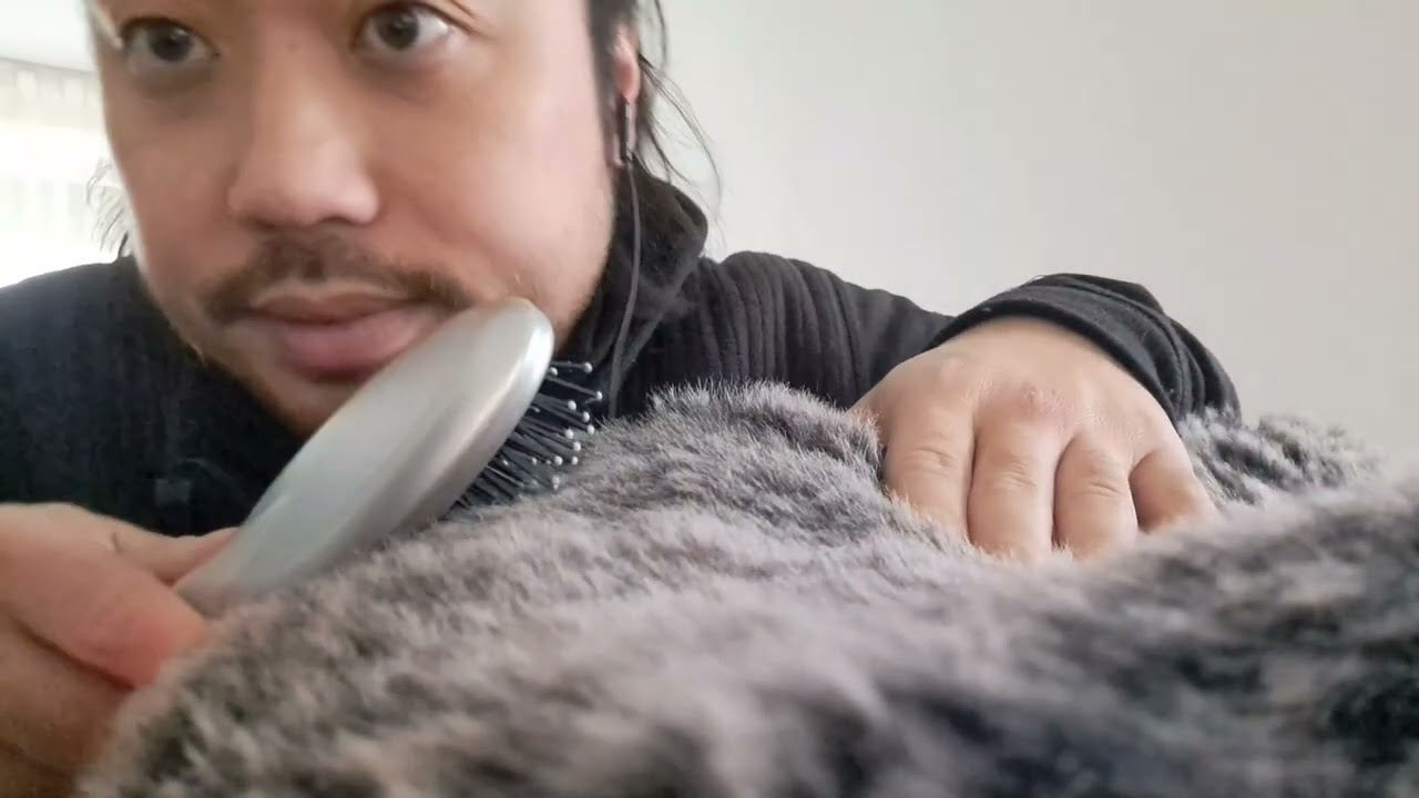 Nederlandse ASMR - Haren Borstelen Rollenspel