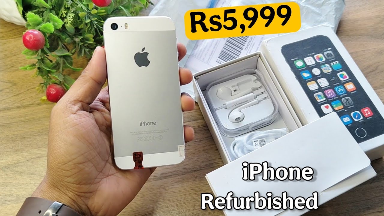 Apple iphone Refurbished | Unboxing | iPhone 5s Rs 5999/- Bought iphone