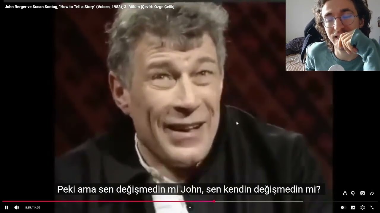 Sesle-Yorum Hikaye Nasıl Anlatılır John Berger, Susan Sontag Roportajı