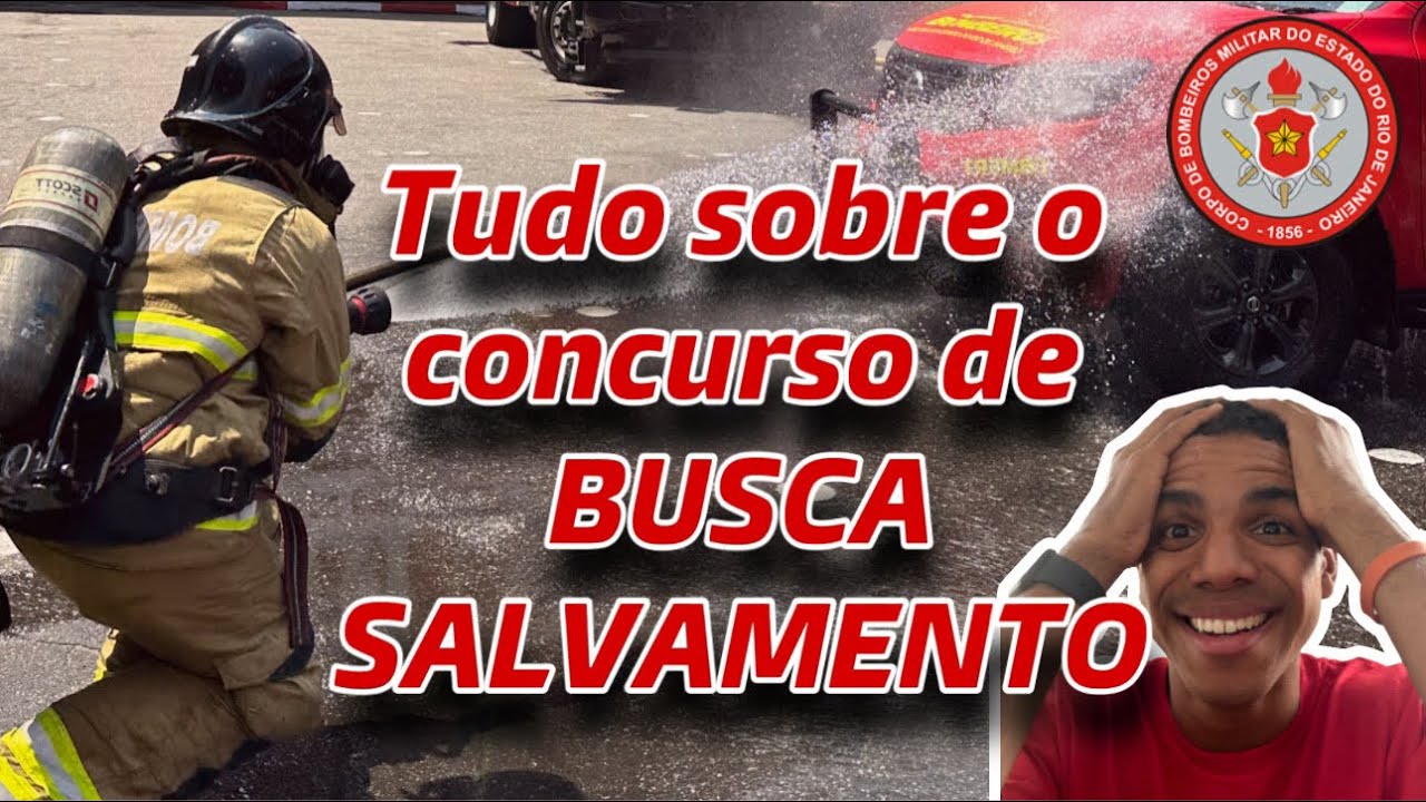 Tudo que você precisa saber sobre o CONCURSO de BUSCA E SALVAMENTO! #confira