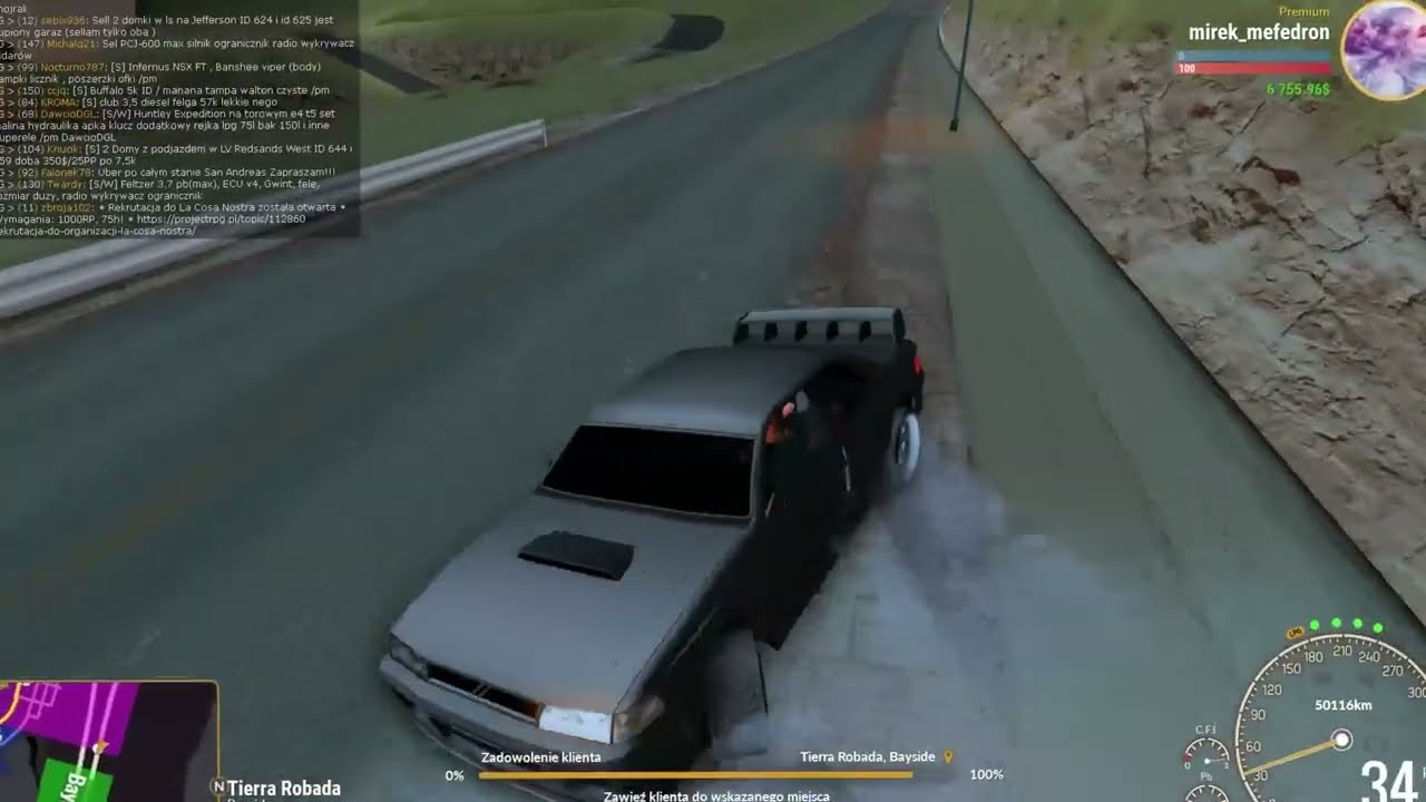 ProjectRPG #3 - Typowe widoki na aplikacji transportowej