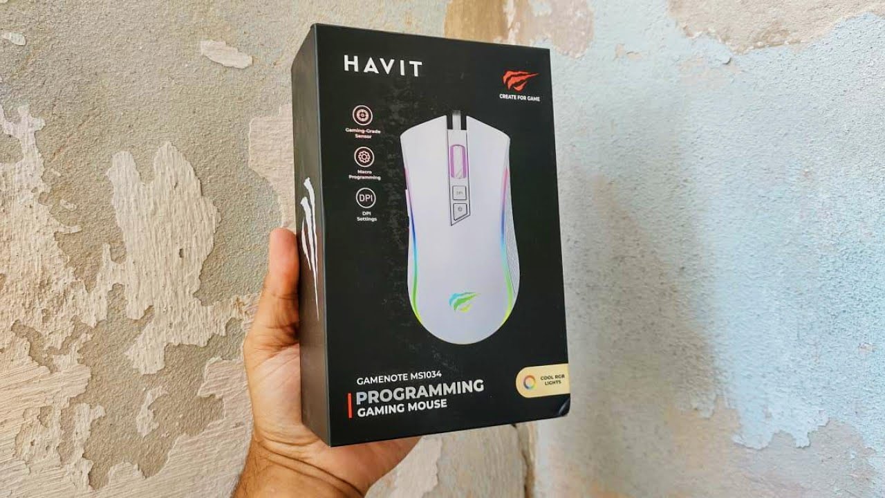 Mouse Gamer Havit MS1034 4800 DPI