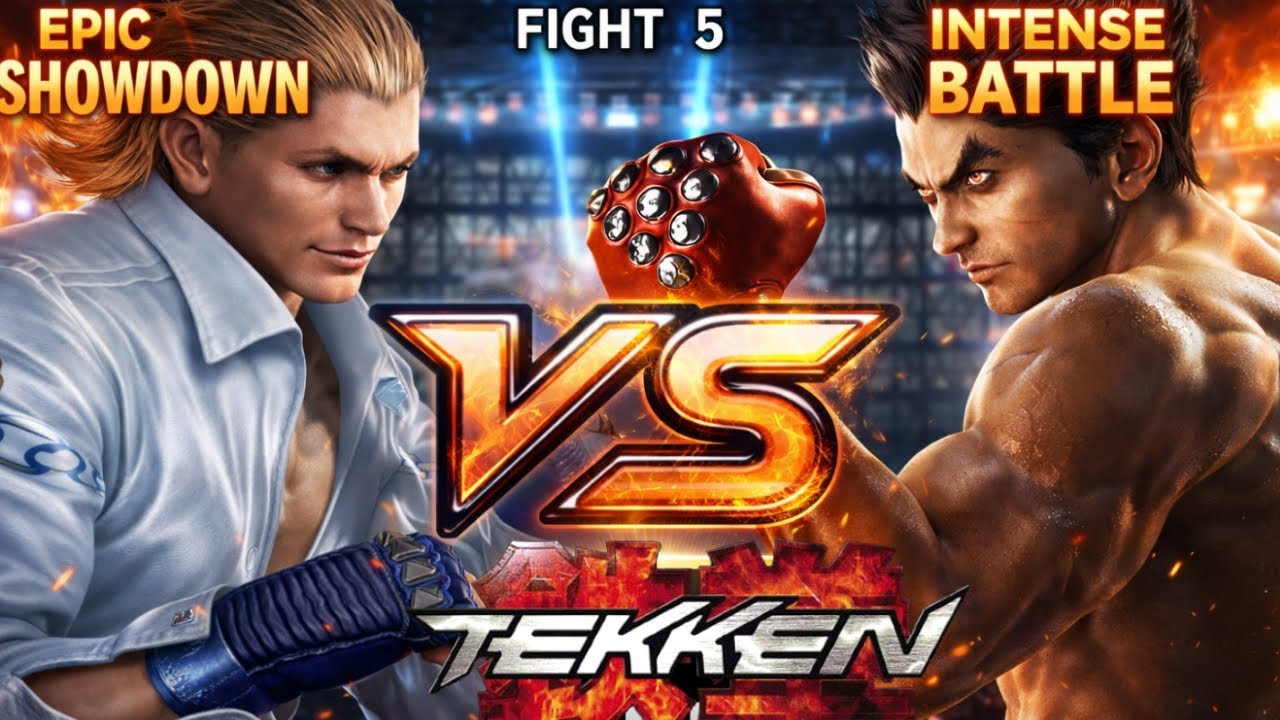 Геймплей Tekken: Стив-боксер 