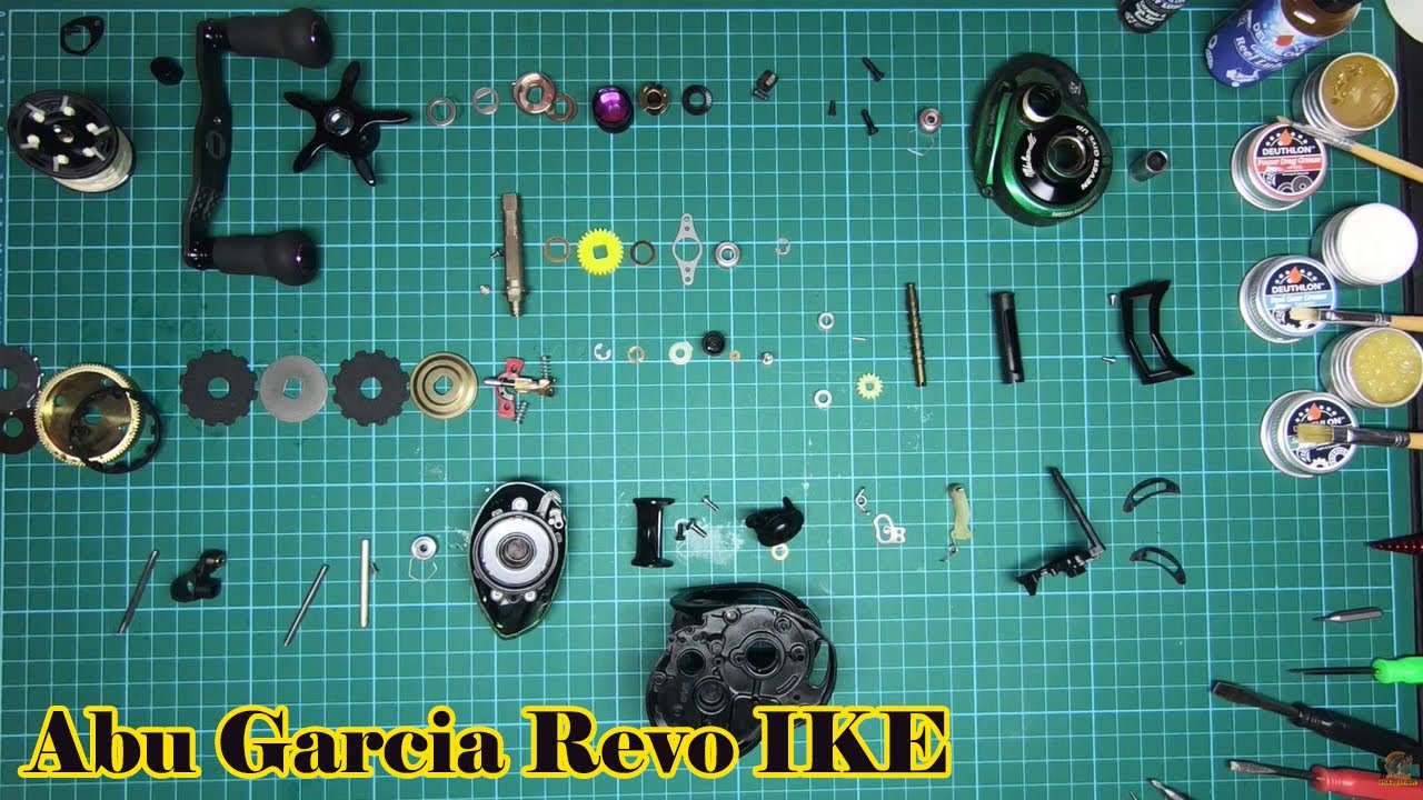 Abu Garcia Revo IKE maintenance and service