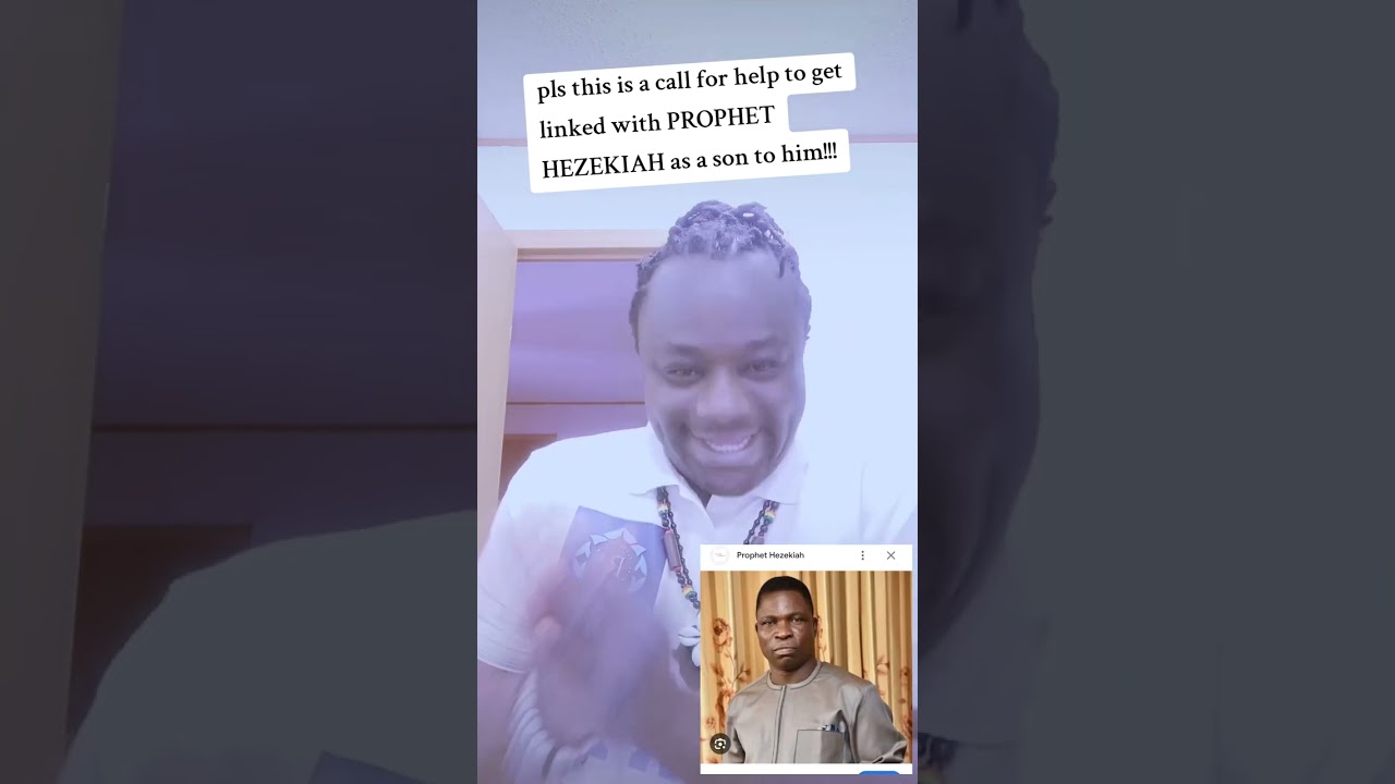 pls this is a call for help to get linked with PROPHET HEZEKIAH as a son to him!!!
