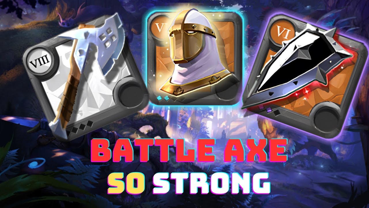Battle Axe l Hits Hard l Mist l Albion Online