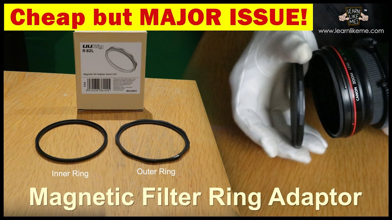 UURig / Ulanzi Magnetic Filter Ring Adaptor &ndash; Manfrotto Xume Alternative, Magnetic ND Adapter Stand