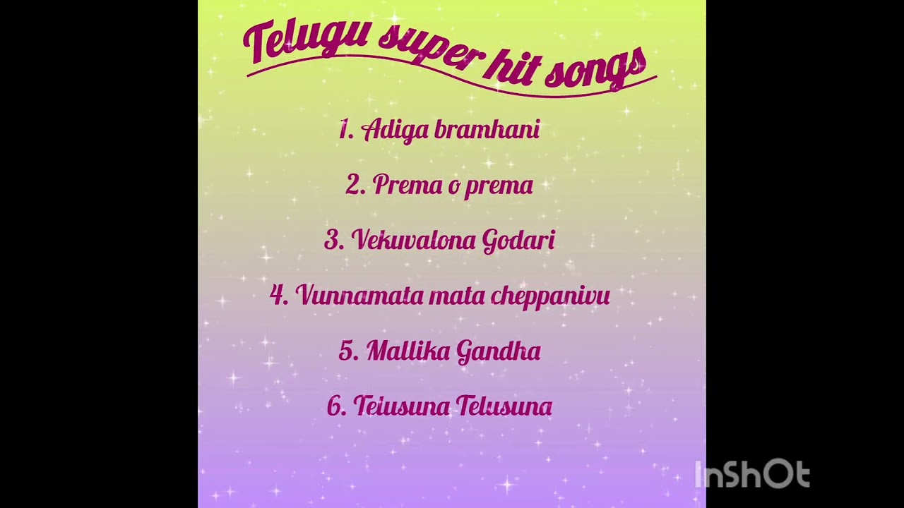 TELUGU SUPER HIT SONGS #telugusongs #songs #naasongs #melodysongs 