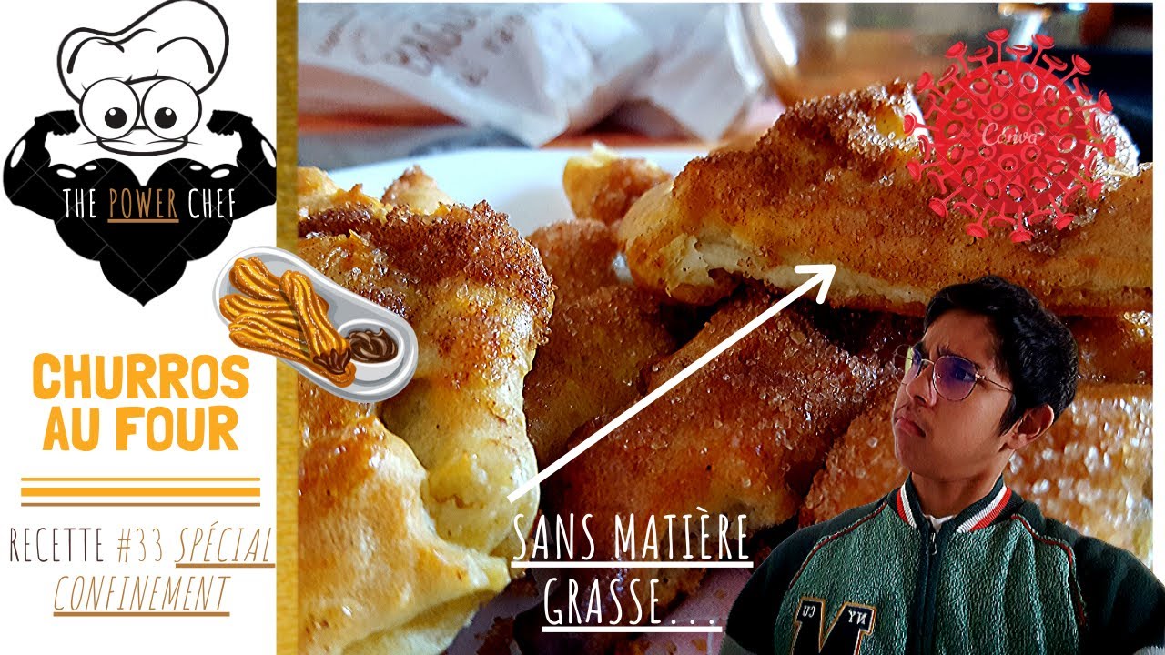 RECETTE DES CHURROS CUITS AU FOUR