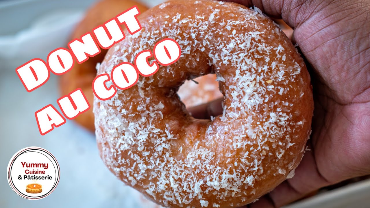 Donut au coco / recette facile