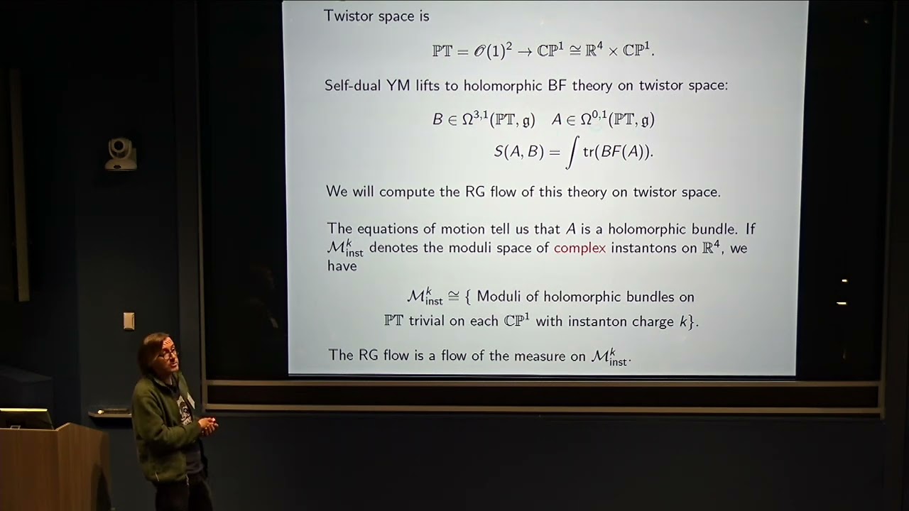 Kevin Costello: Non-Perturbative Aspects of Self-Dual Gauge Theory (April 17, 2025)