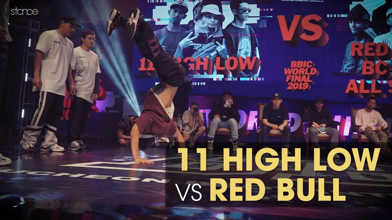 11 HIGH LOW (Thailand) vs RED BULL BC ONE ALL-STARS - top 8 // .stance @ BBIC 2019