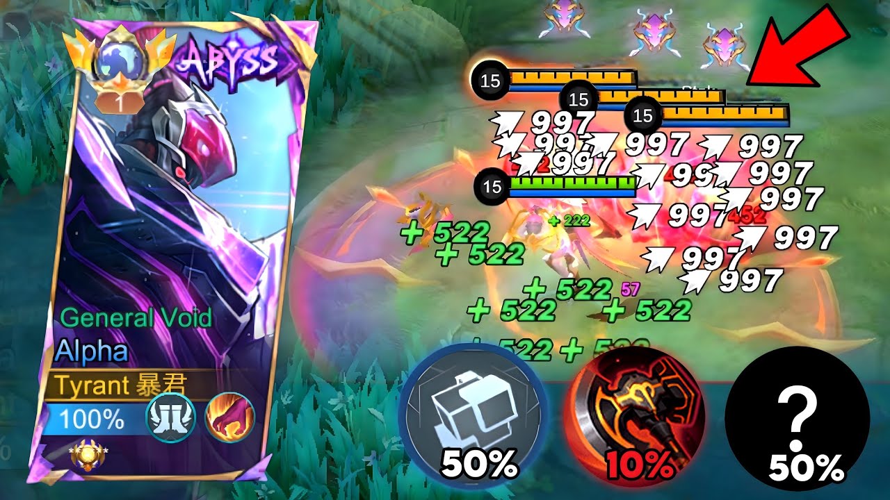 Сборка «Альфа с низким временем перезарядки» — это просто безумие!! — Mobile Legends