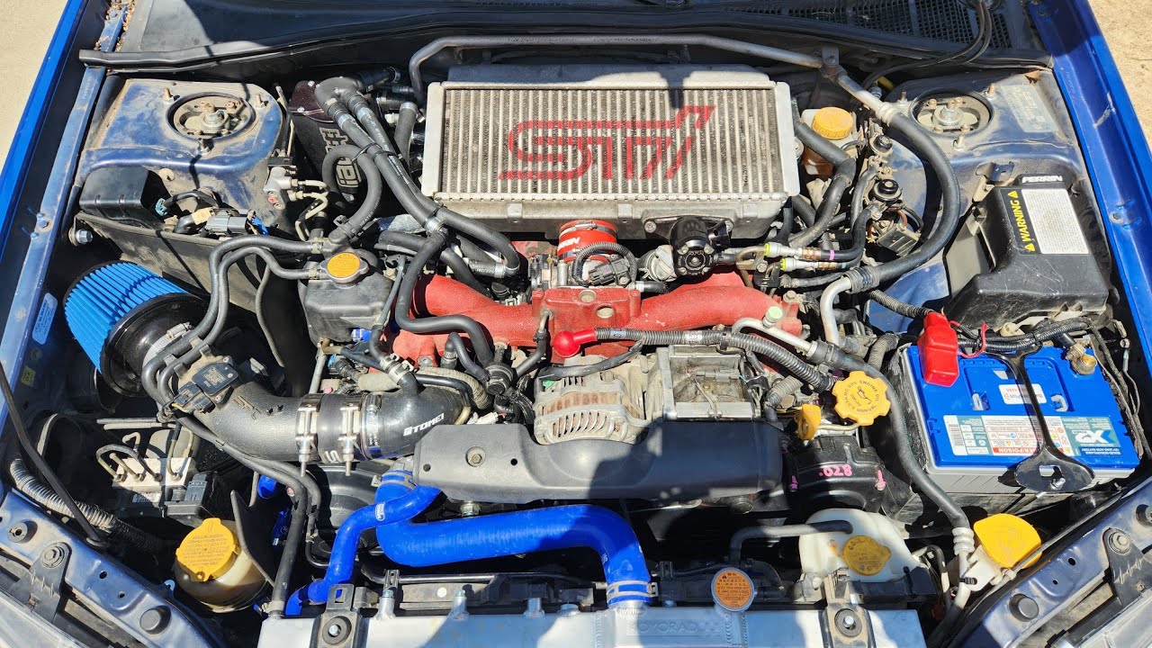 2006 Subaru Impreza WRX STI Engine install part 1
