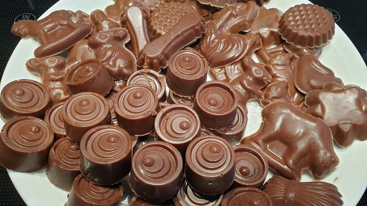 Schokolade selber machen, Eisschokolade, Schokoladenkonfekt schnell und mit wenig Zutaten  # 69