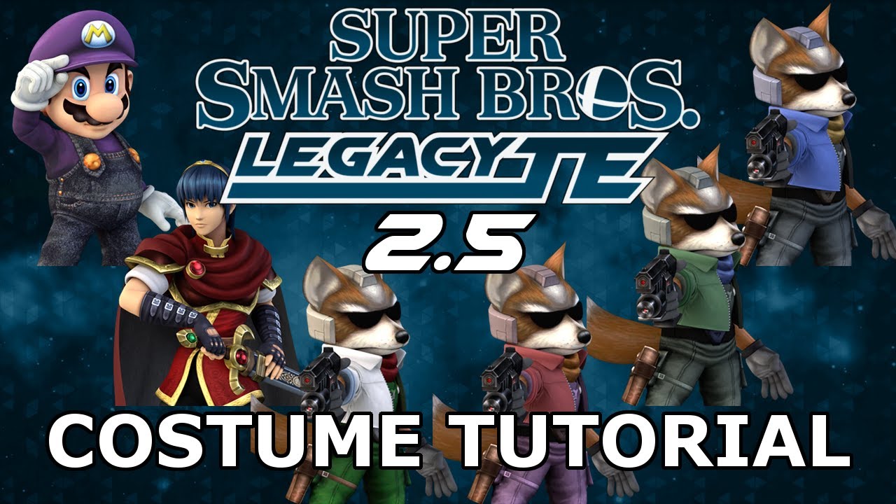 Legacy TE 2.5 Costume Customization Tutorial