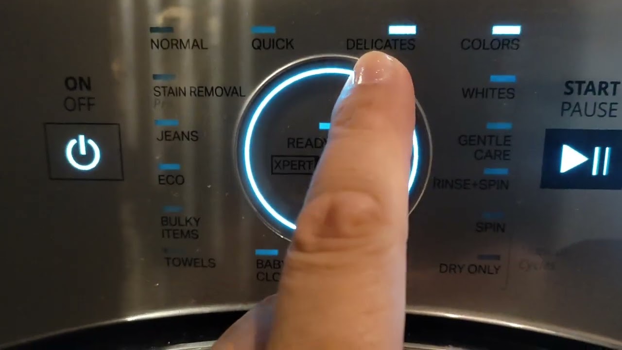 guia rapida de manejo de la lavasecadora Radiant 10kls Whirlpool