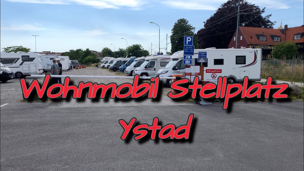 Wohnmobil Stellplatz Ystad