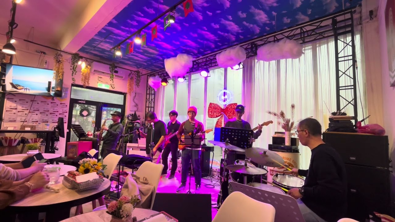 The One You Love Fly Band January 2026樂放音樂餐廳演出 陳冠元薩克斯風