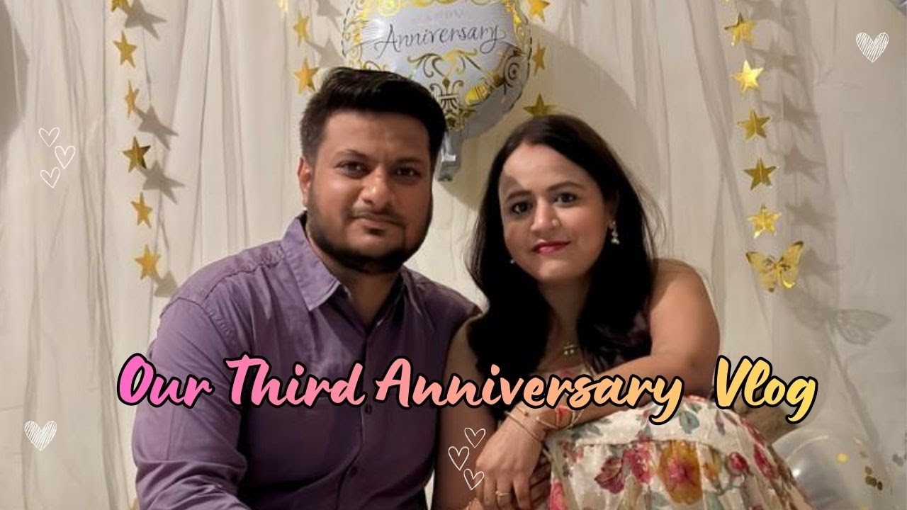 Humari 3rd Marriage Anniversary ❤️| Mini Home Celebration Vlog | Trail Souls #dailyvlog
