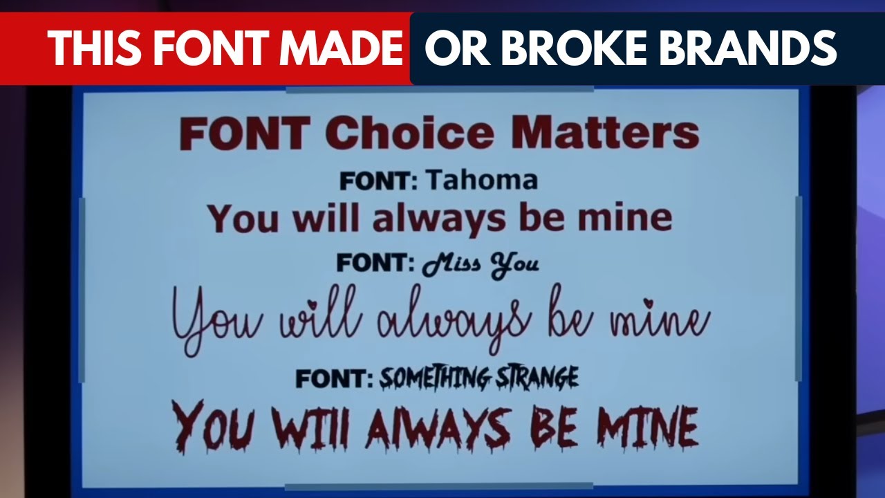 How Fonts Speak to You: The Hidden Power of Typography