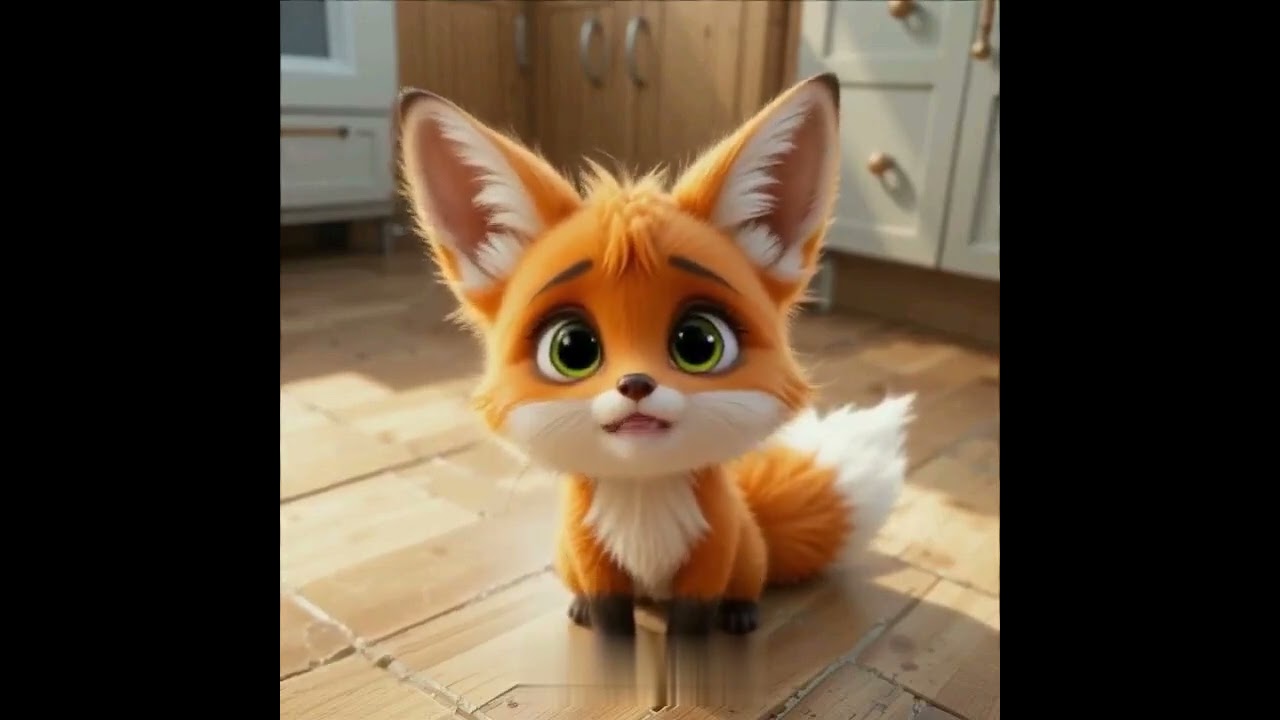 Baby Fox Feels Sorry After Saying Mean Words to Mommy 🦊💔 So Sad & Adorable!
