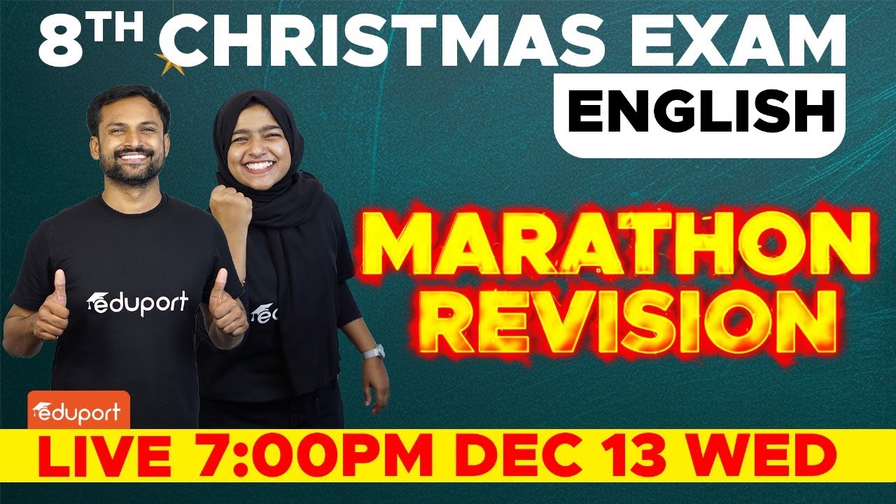 Class 8 English | Sure Questions Marathon Revision | Eduport Class 8