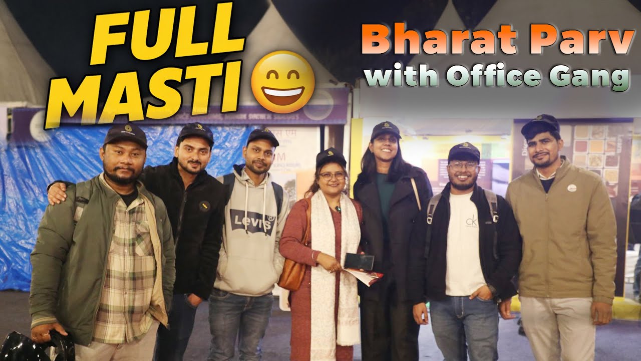 Office Friends ke Saath Bharat Parv 😄 | Lal Qila Delhi Travel Vlog