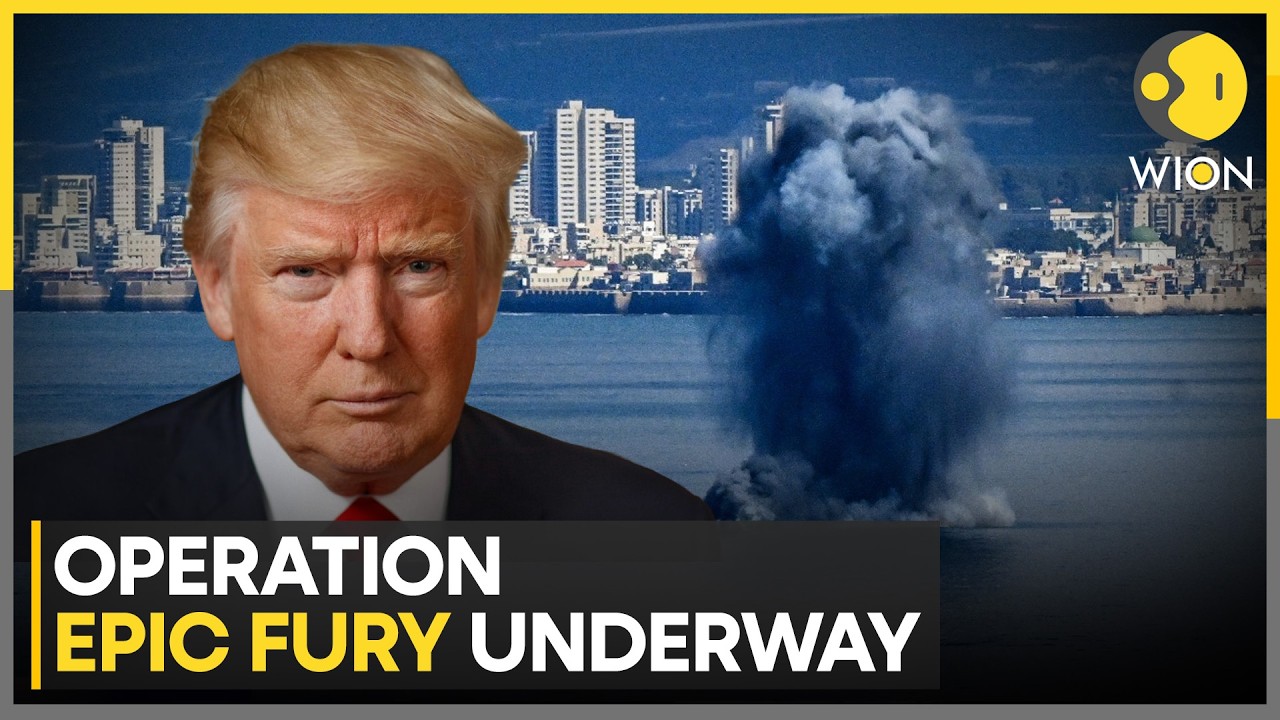 US & Israel Attacks Iran: Trump Confirms Major Combat Operations Underway | WION