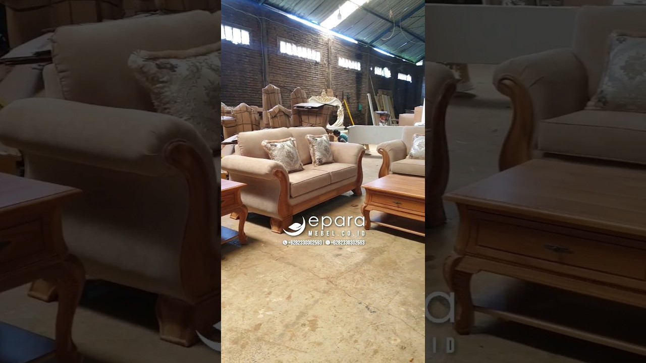 New Model Kursi Sofa Tamu Mewah Minimalis Modern Order Whatsapp 082330302593 #furniture #sofa