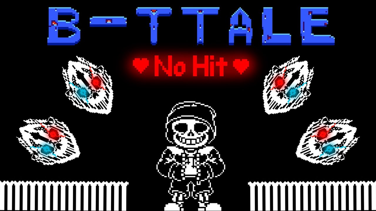{No Hit} B-TTALE Sans (ESPE) Battle! [Phase 1] (Undertale Fangame)