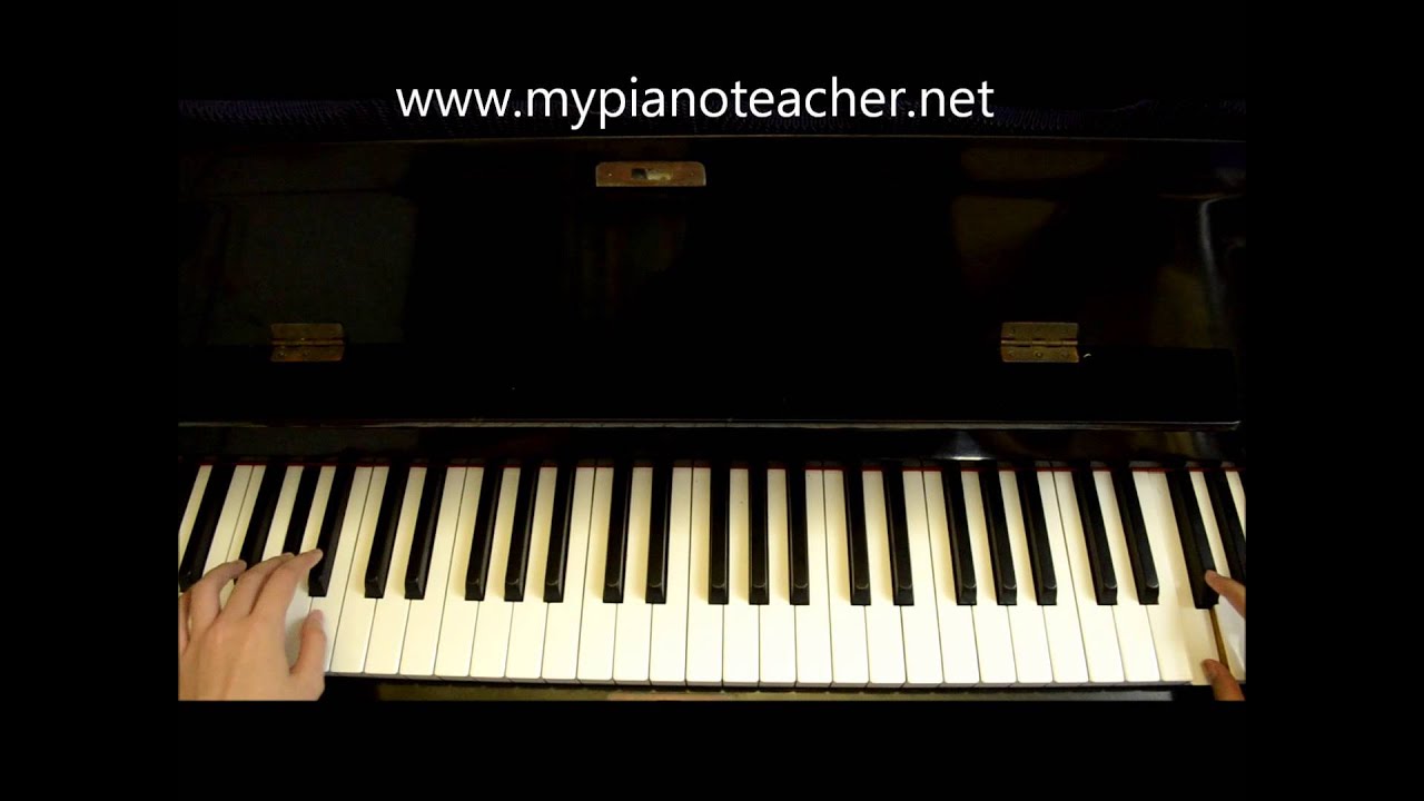 F sharp Major Contrary Motion Scale