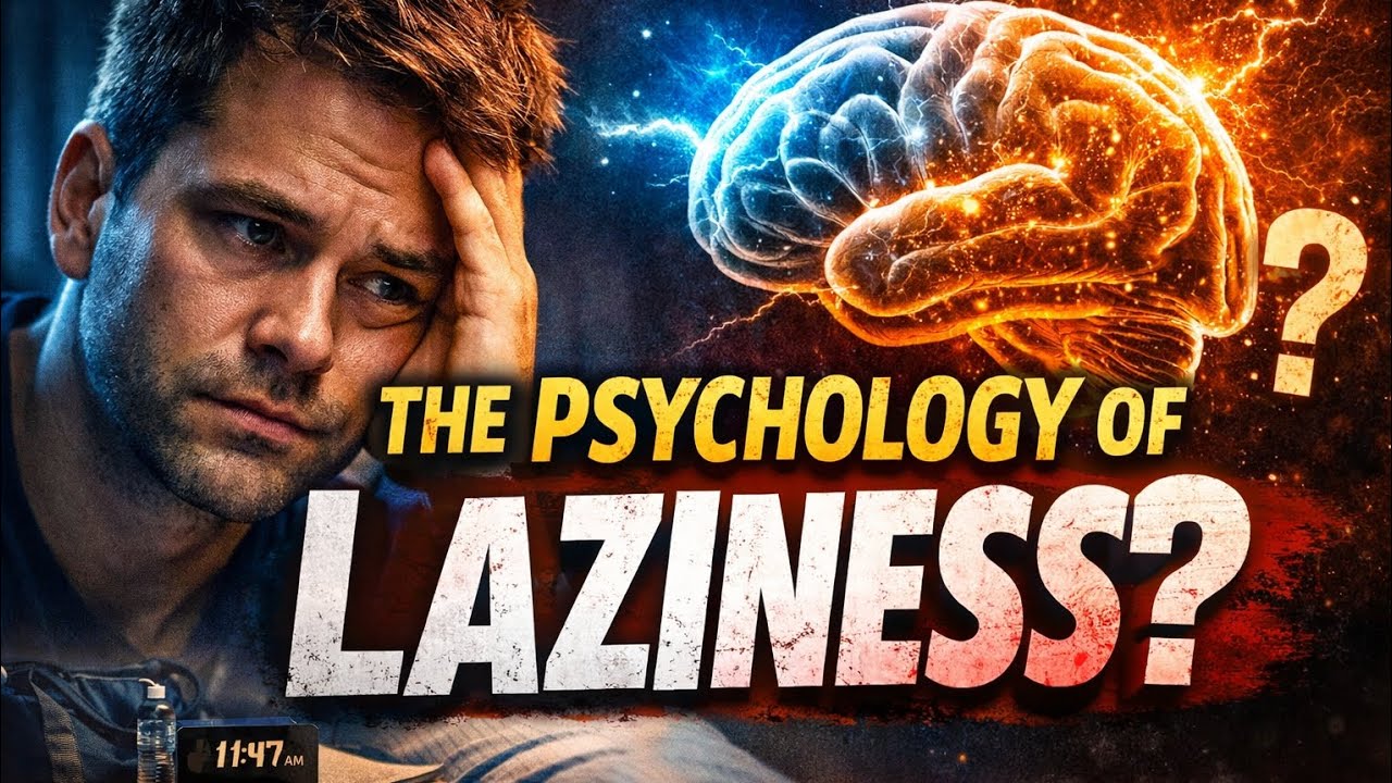 The Psychology of Laziness Explained | Why You Feel Lazy But You’re Not (Dopamine &Motivation Truth)