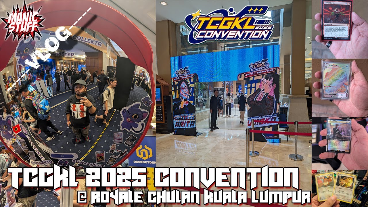 I went to TCGKL 2025 Convention to complete my Champion's Path Master Set