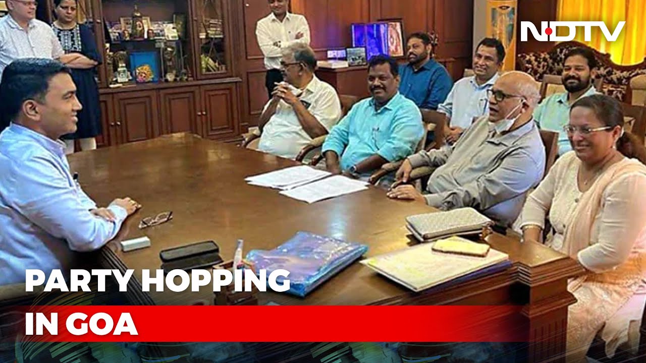 8 Goa Congress MLAs Likely To Join BJP Today: Sources