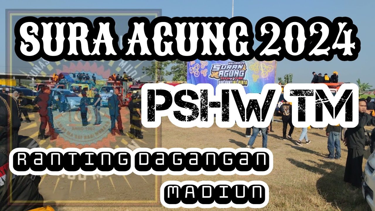 PEMBERANGKATAN KEGIATAN SURAN AGUNG 2024 PSHW-TM RANTING DAGANGAN KAB. MADIUN #pshwtm #pshwindonesia