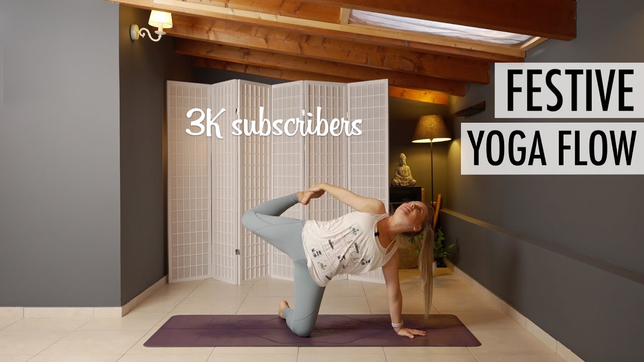 3000 Συνδρομητές - Εορταστικό Μάθημα Γιόγκα για την παρέα μας 🎉