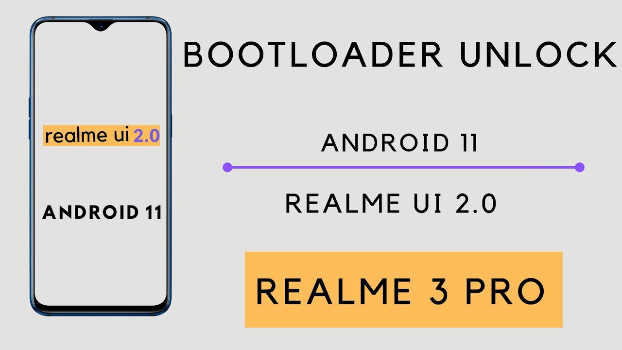 How to unlock bootloader | Realme ui 2.0 | Android 11 | Realme 3 Pro