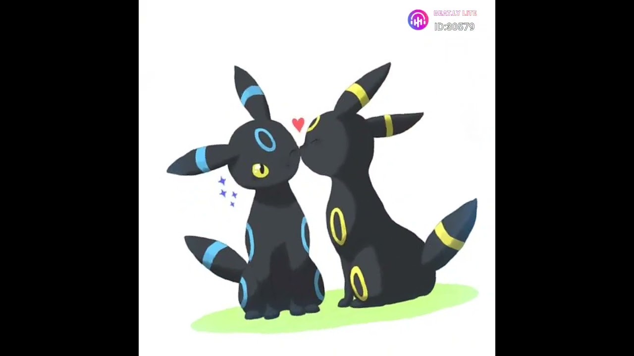 💙🖤Umbreon and Shiny Umbreon edit 💛🖤 for fans