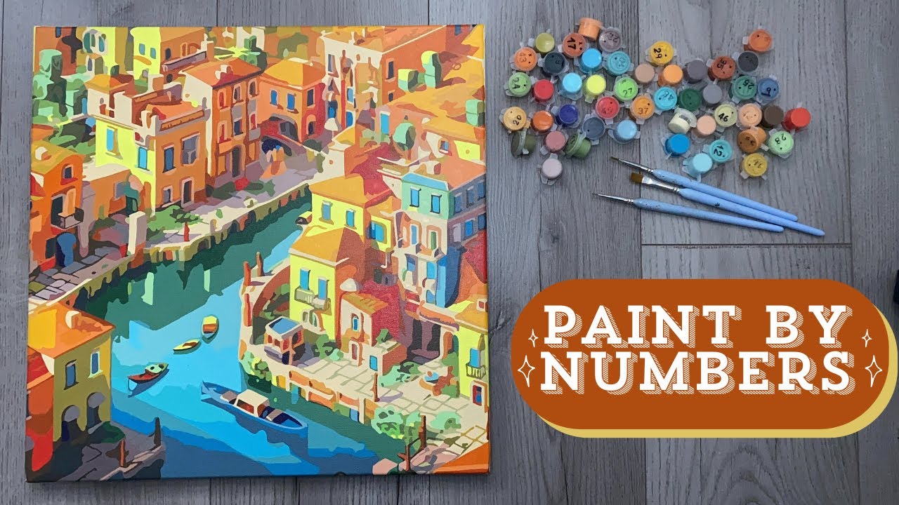 I Finally Tried a Paint by Numbers Kit - HouseArtUK Review