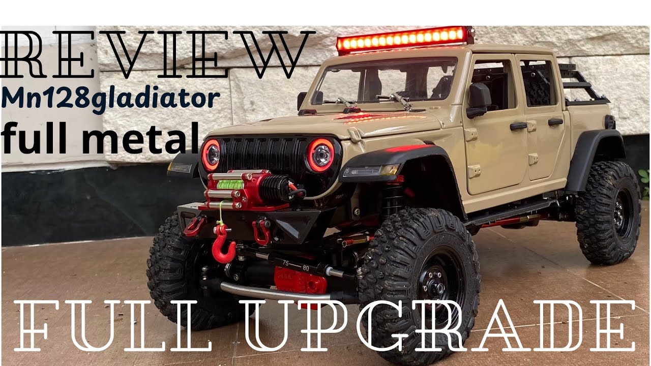 REVIEW MN128 CUSTOM JEEP GLADIATOR FULL MEWAH 😍