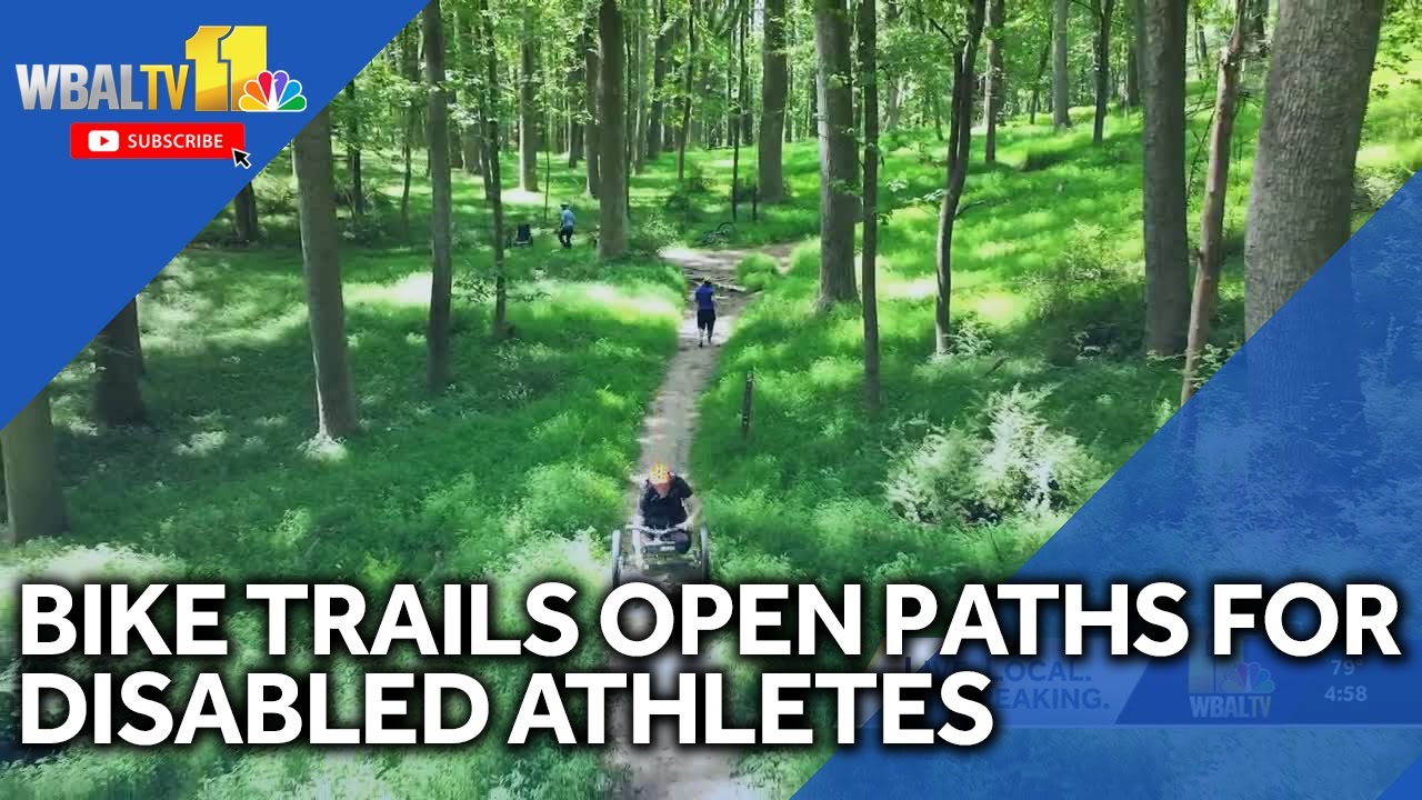 Adaptive bike trails open paths for disabled athletes
