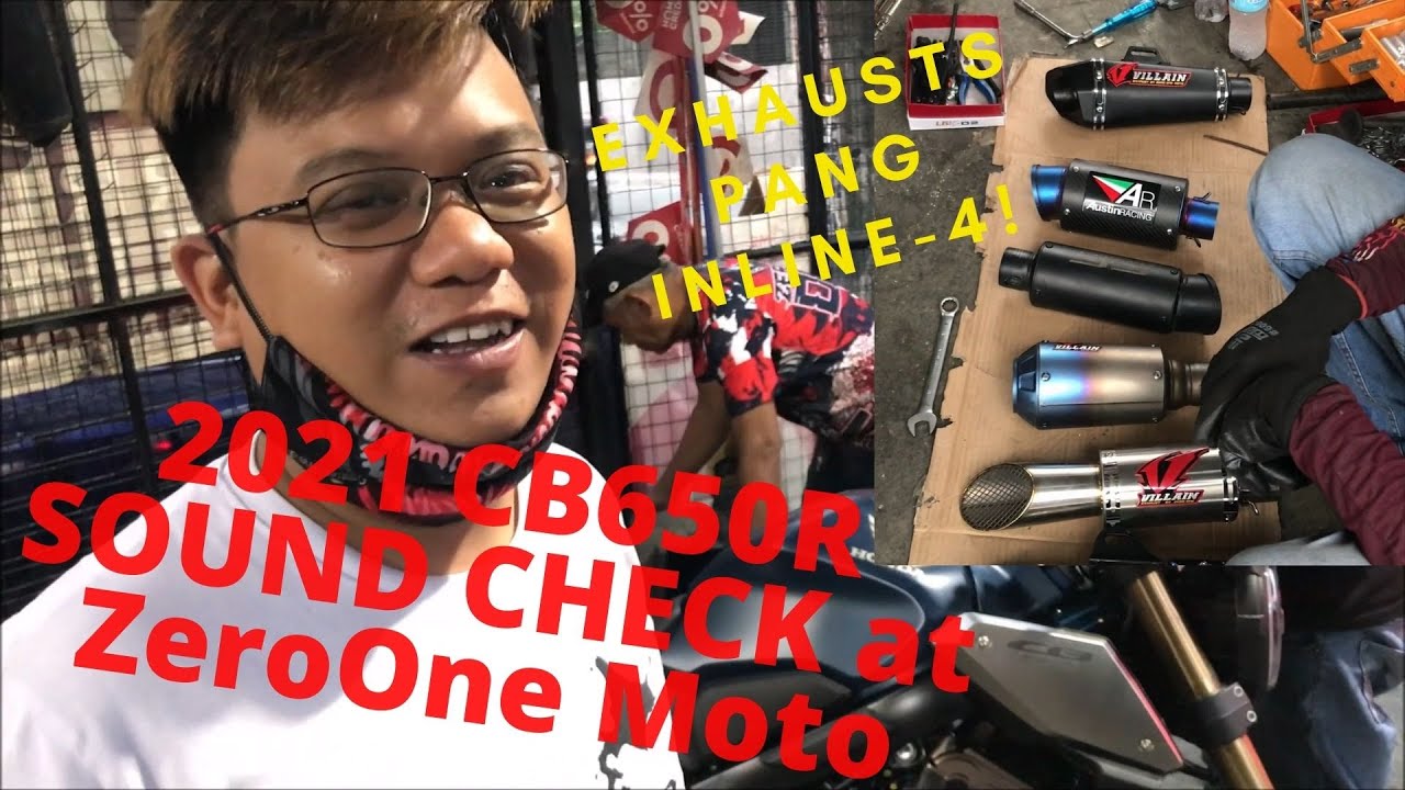 2021 CB650R EXHAUST SOUND CHECK AT ZERO ONE MOTO! INLINE FOUR HEAVEN