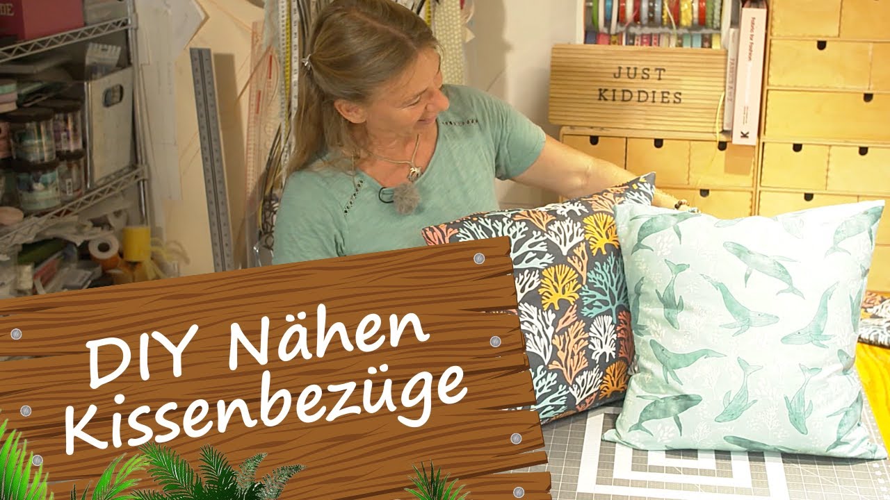 Kissenbezüge - DIY Nähen mit Manu 😇✂️| Reimanns LIFE