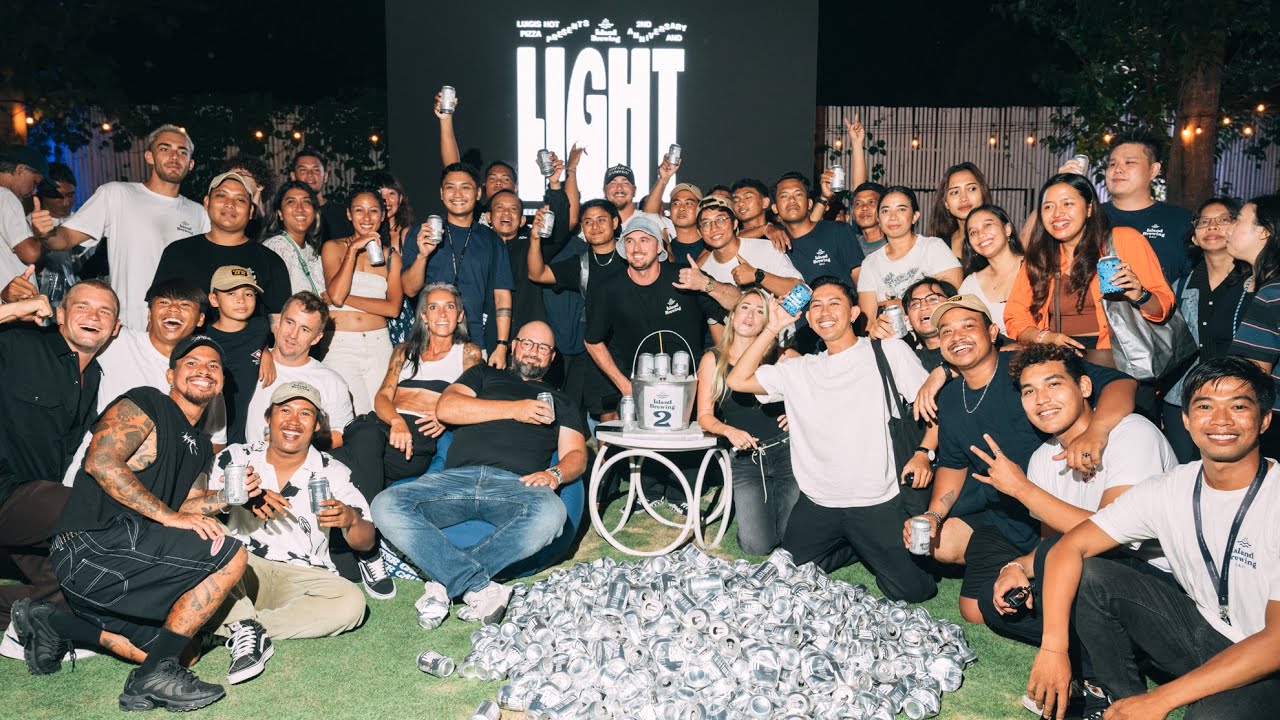 Island Brewing 2nd Anniversary & LIGHT Lager launch at Luigi's Hot Pizza