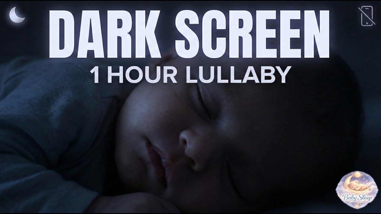 1 Hour Brahms Lullaby 🌙 Baby Sleep Music (Gentle Piano, No Ads, Calm Bedtime)