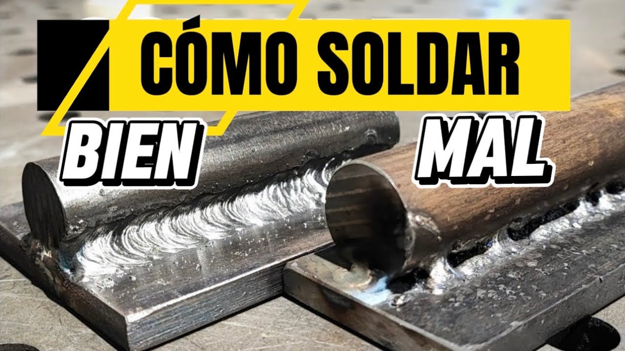 C&oacute;mo SOLDAR varilla redonda a pletina o planchuela con ELECTRODO REVESTIDO. 🔥🔥
