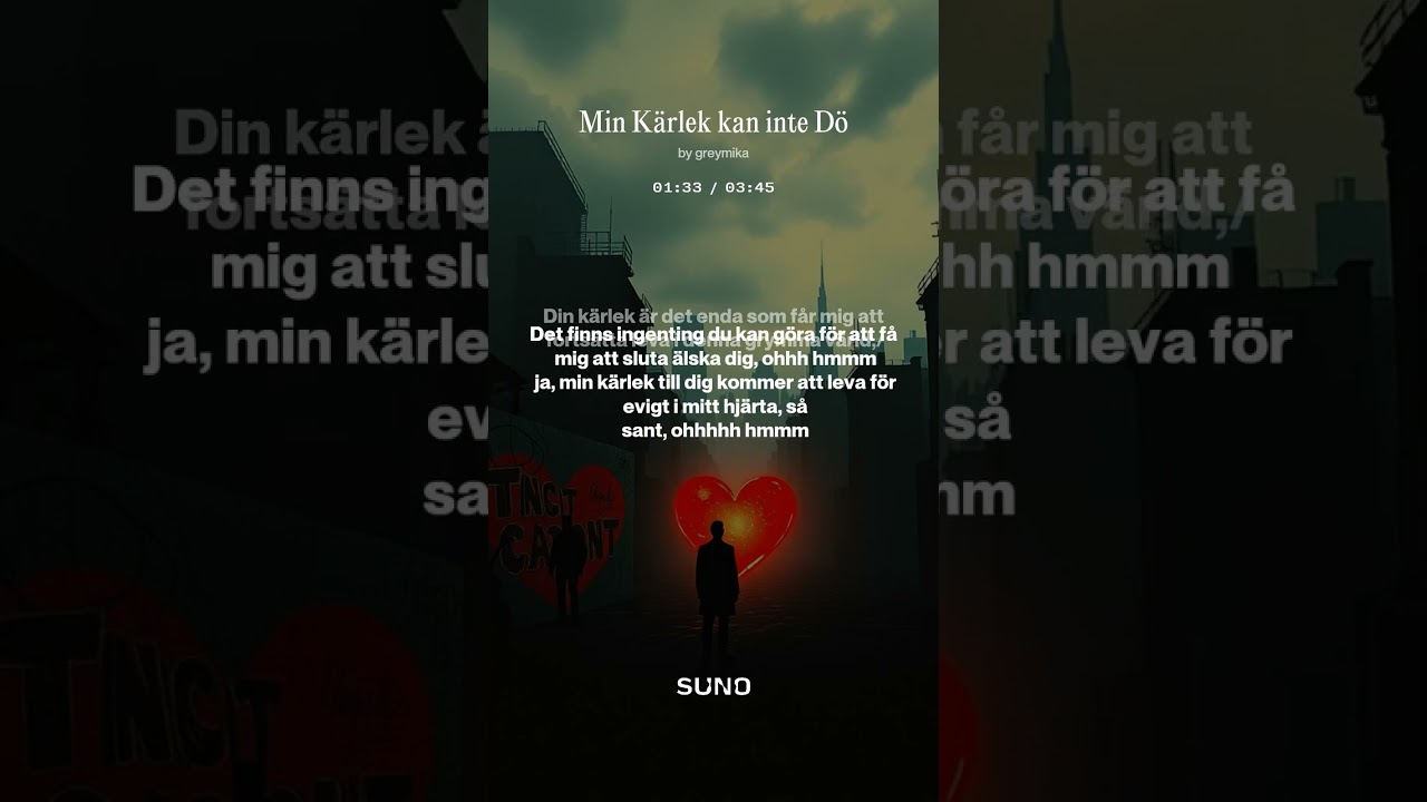 Min Kärlek kan inte Dö