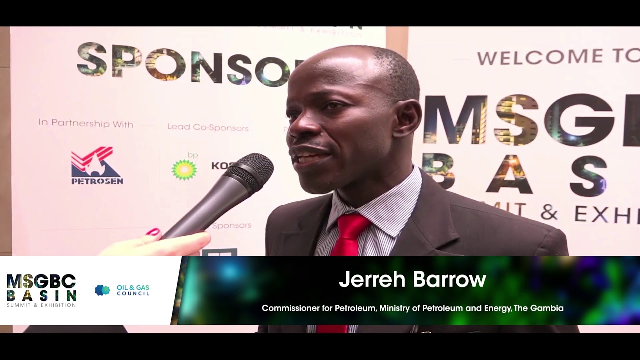 MSGBC Basin Summit & Exhibition 2017: Jerreh Barrow, Ministry of Petroleum and Energy, Gambia