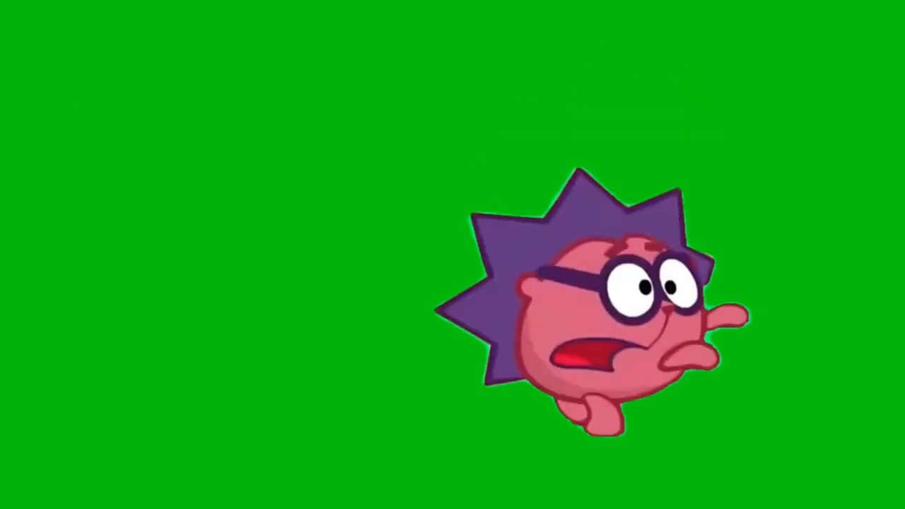 Ёжик из смешариков​ бежит Футаж​Для всех!!!! 